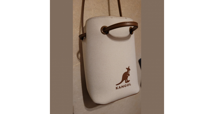 Kangol Canvas Square Bucket Bag