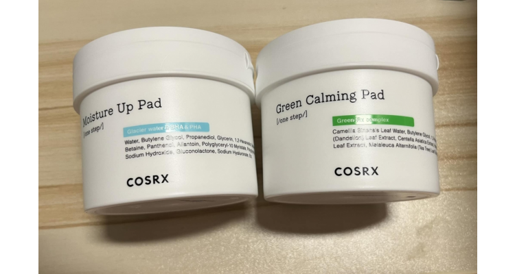 日本乐天-Cosrx green calming pad & moisture up pad 
