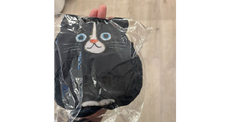 日本乐天-黑猫化妆袋