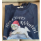 韩国Wai Kei-Christmas puppy dolphin jumping sweatshirts