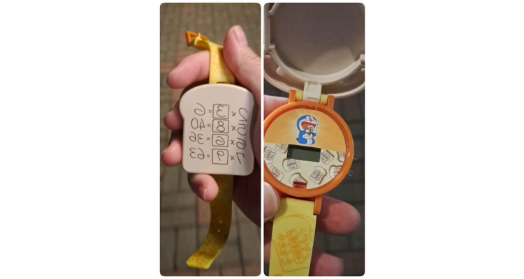 日本骏河屋-哆啦A梦秘密工具手表