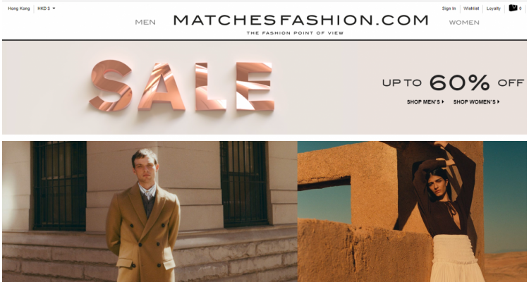 MATCHESFASHION 60% OFF