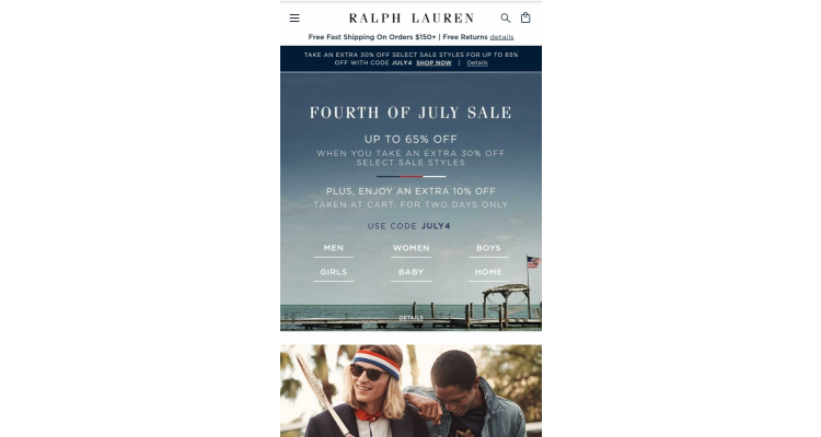 Ralph Lauren polo 优惠 7折再 9折