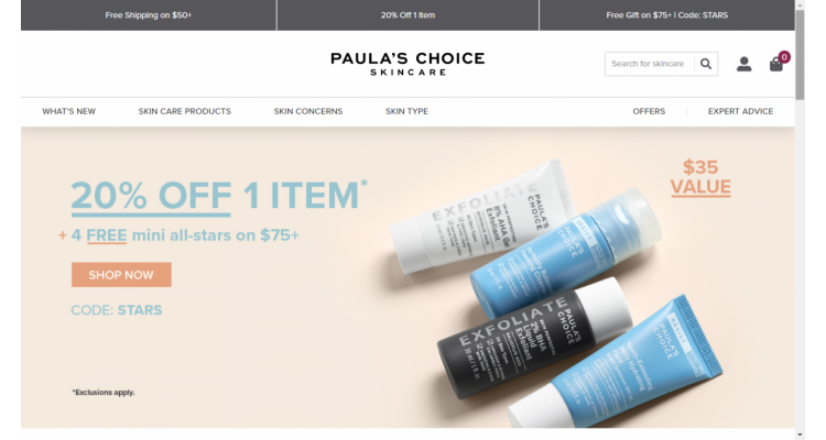Paula's Choice 8折特价