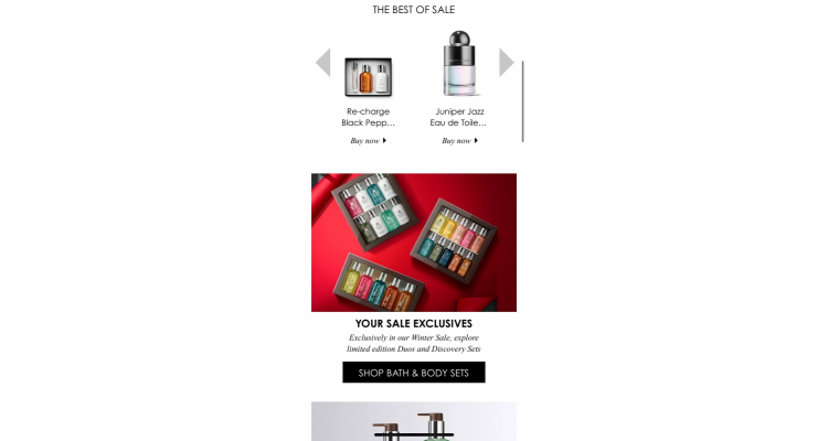 Molton Brown现有精选洗护产品低至7折
