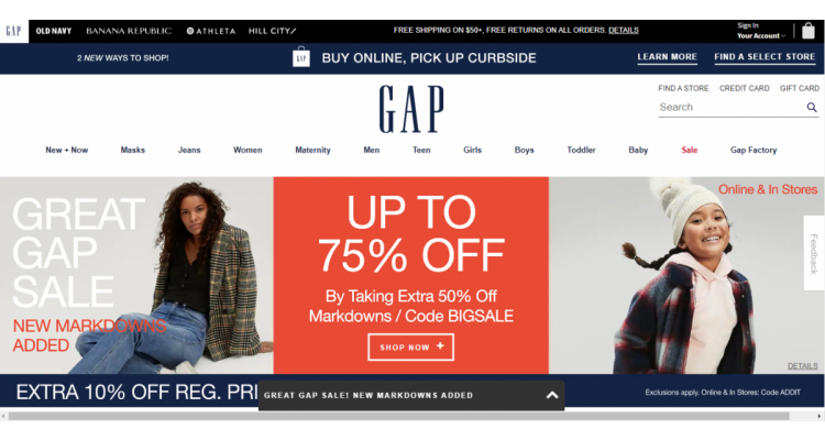 Gap 儿童服饰配饰低至4折加额外8折