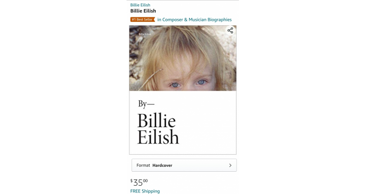 Billie eilish 自传