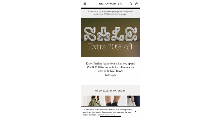 NET-A-PORTER UK 特价