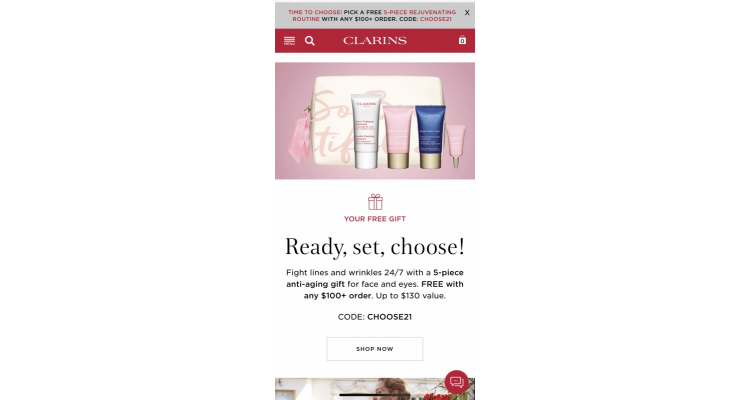 Clarins特价