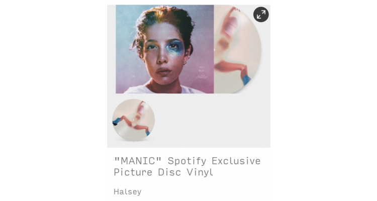 Halsey spotify限量版黑胶