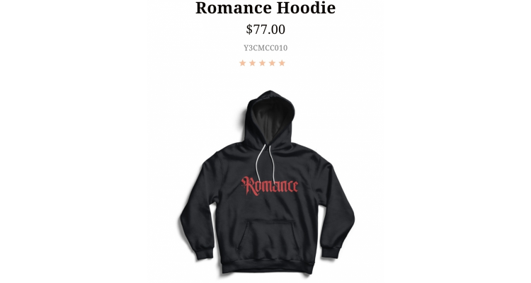 Romance 卫衣