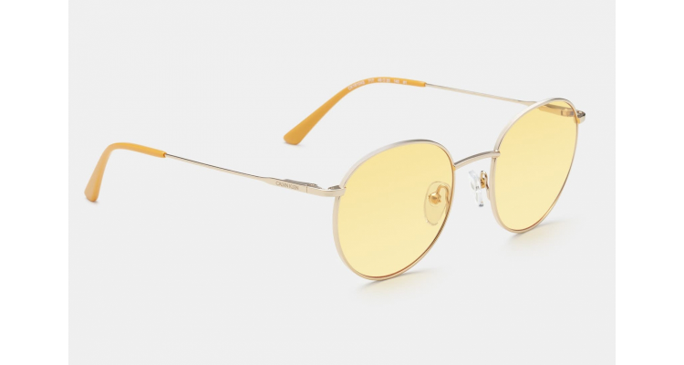 CALVIN KLEIN 金属太阳眼镜