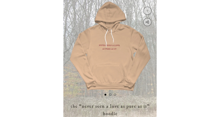 taylorswift情人节限定hoodie