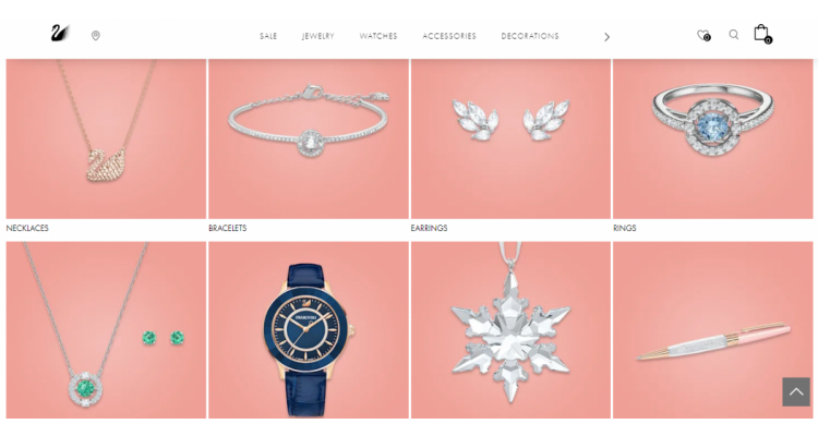 Swarovski 购买2件商品额外9折