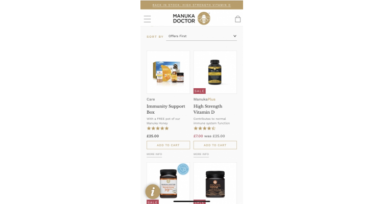 Manuka Doctor UK特价