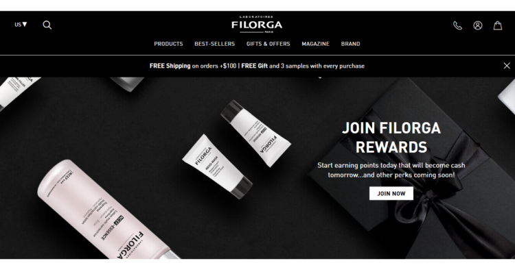 FILORGA 护肤产品无门槛7折热卖