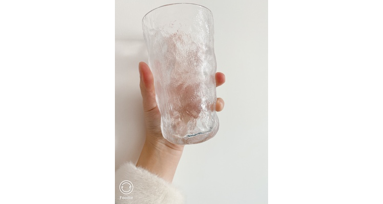 冰川纹玻璃杯
