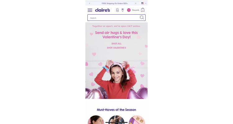 Claires官网特价