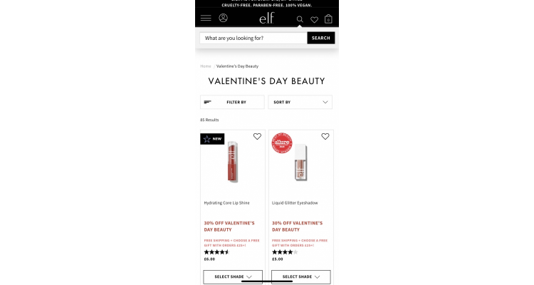 e.l.f. Cosmetics特价