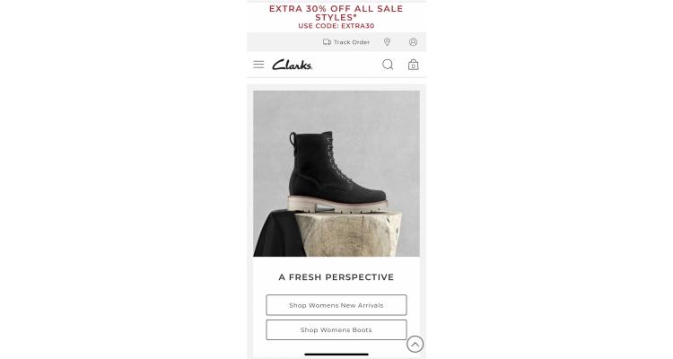 Clarks特价