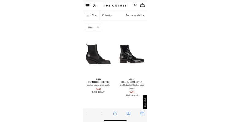 Ann Demeulemeester 女靴特价