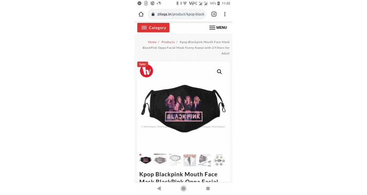 blackpink口罩