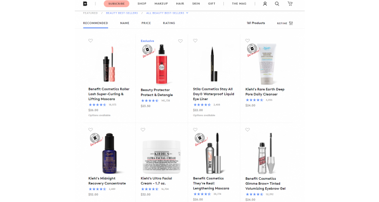 Birchbox 全场任意订单满$125享6折