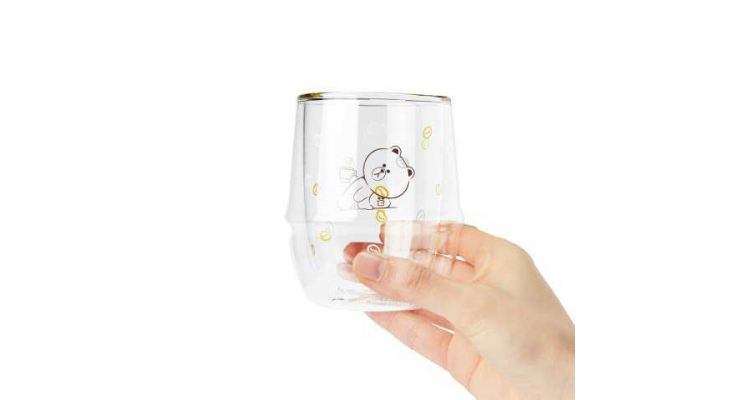 熊大双层玻璃杯