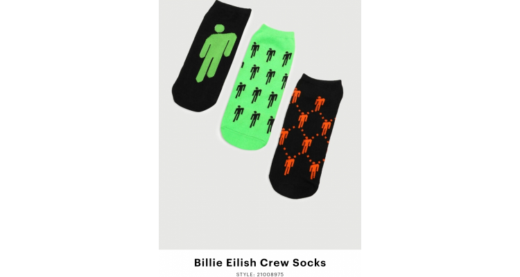 Billie Eilish 船袜