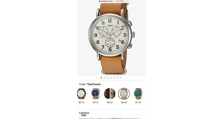 Timex 简约风手表