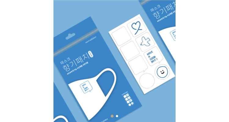 韩国口罩香味贴纸