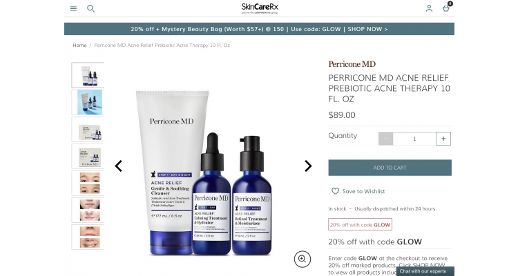Perricone MD 套装 20% off
