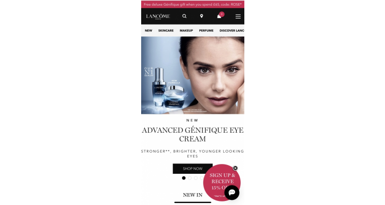 Lancome特价