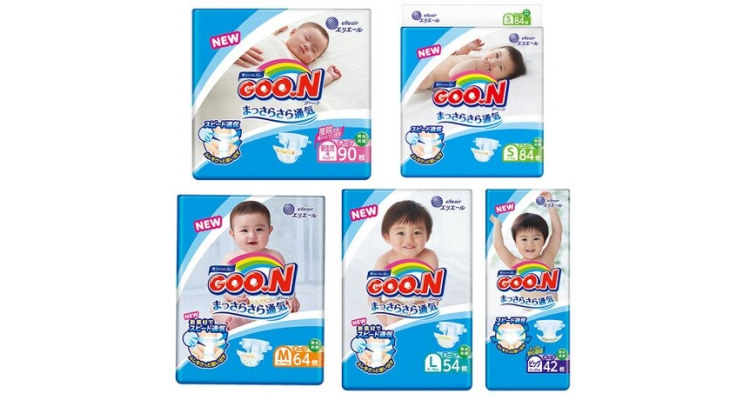 GOO.N阿福狗婴幼儿柔软纸尿片