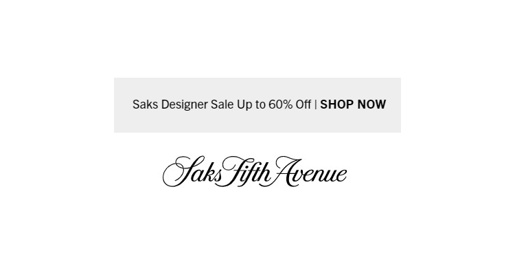 Saks Fifth Avenue 优惠