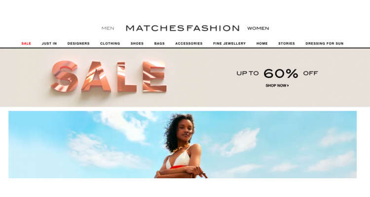 推荐英国购物网MatchesFashion