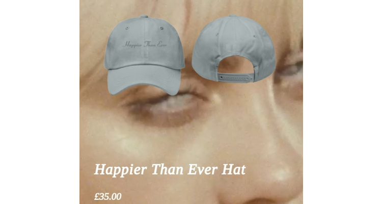 billie eilish新专cap帽