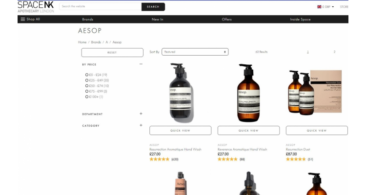 Aesop 产品优惠