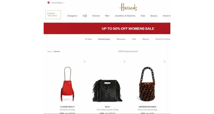 英国百货公司harrods精选特价