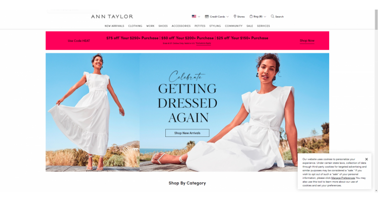 Ann Taylor 全场气质通勤美衣热卖最高减75