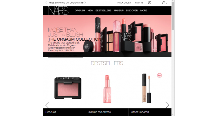 NARS Cosmetics 折扣区享低至5折热卖