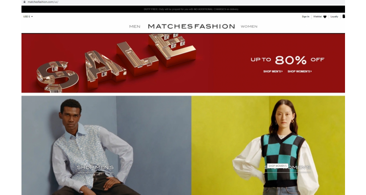 Matchesfashion美国官网年中减价优惠升级！ 低至2折