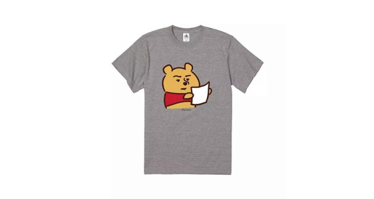 MEME图像小熊维尼T恤（3色入）