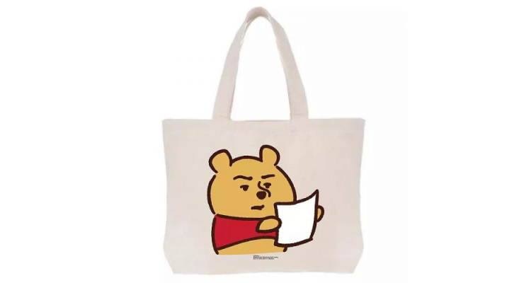 MEME图像小熊维尼Tote Bag