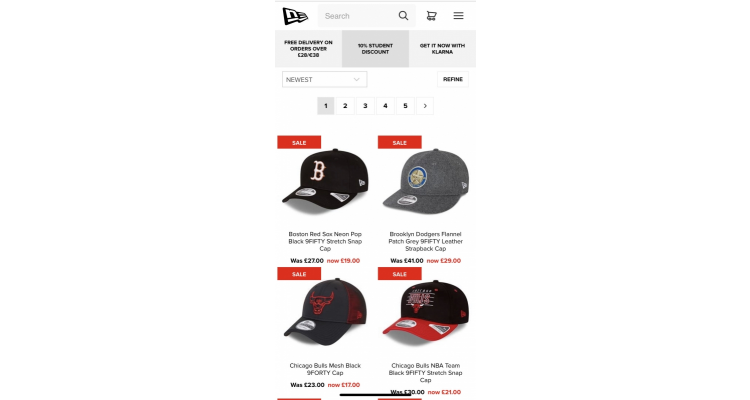 New Era NY棒球帽特价