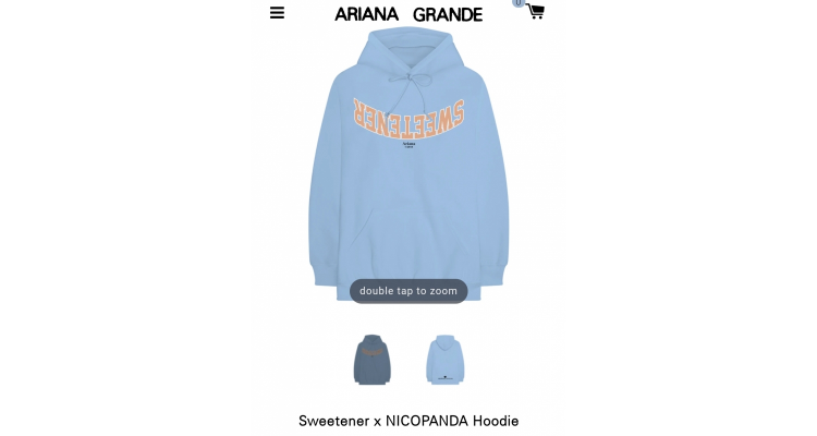 复刻版ariana grande Hoodie