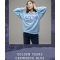 olivia rodrigo蓝色crewneck