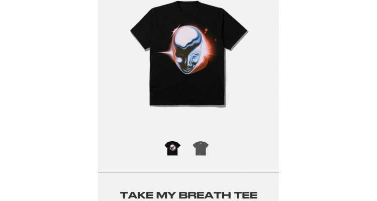 The Weeknd 周边tee