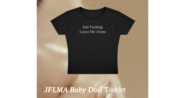 billie eilish窄身周边tee