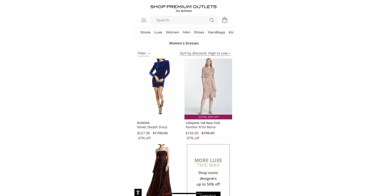 Shop Premium Outlets 特价